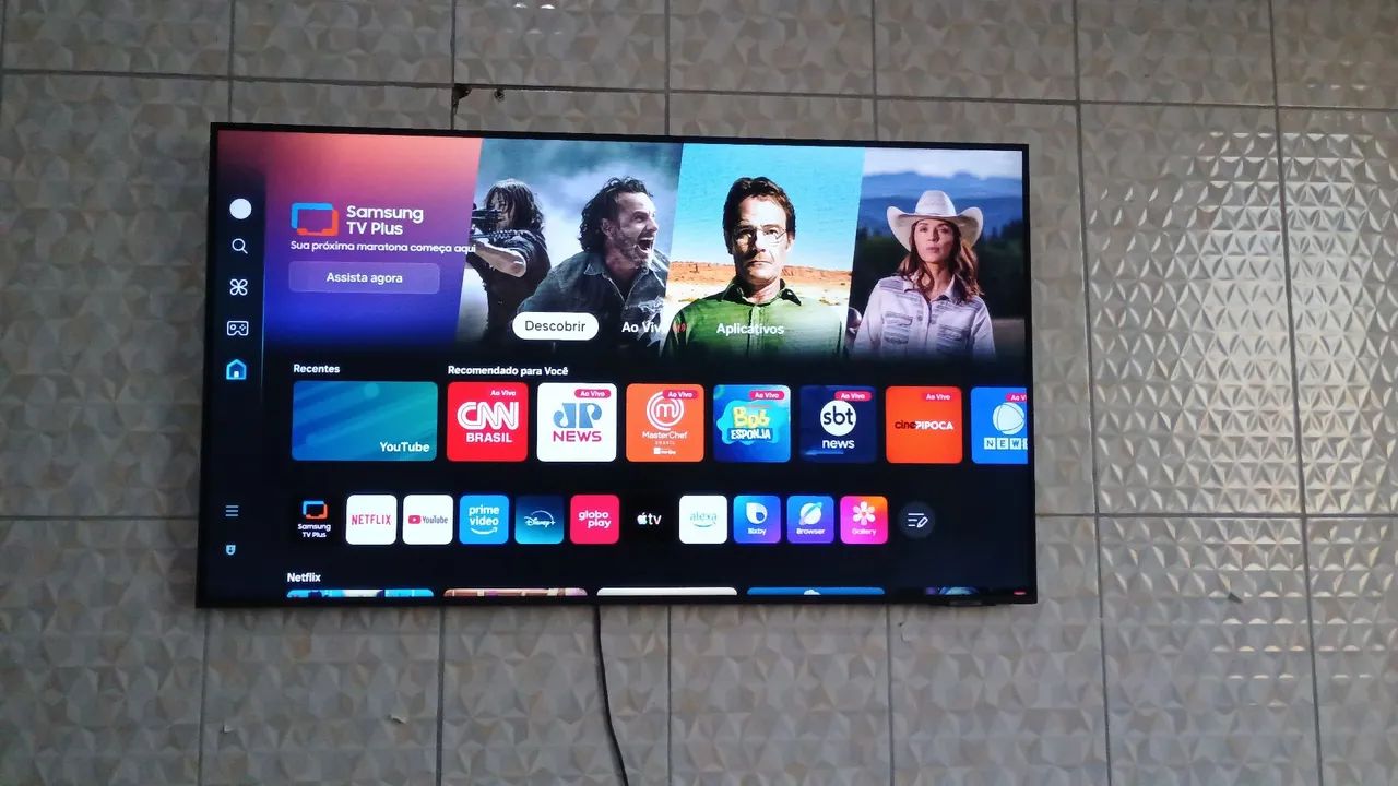Tv Samsung 50 polegadas smart 4k Alexa comando de voz Bluetooth Xbox jogos 