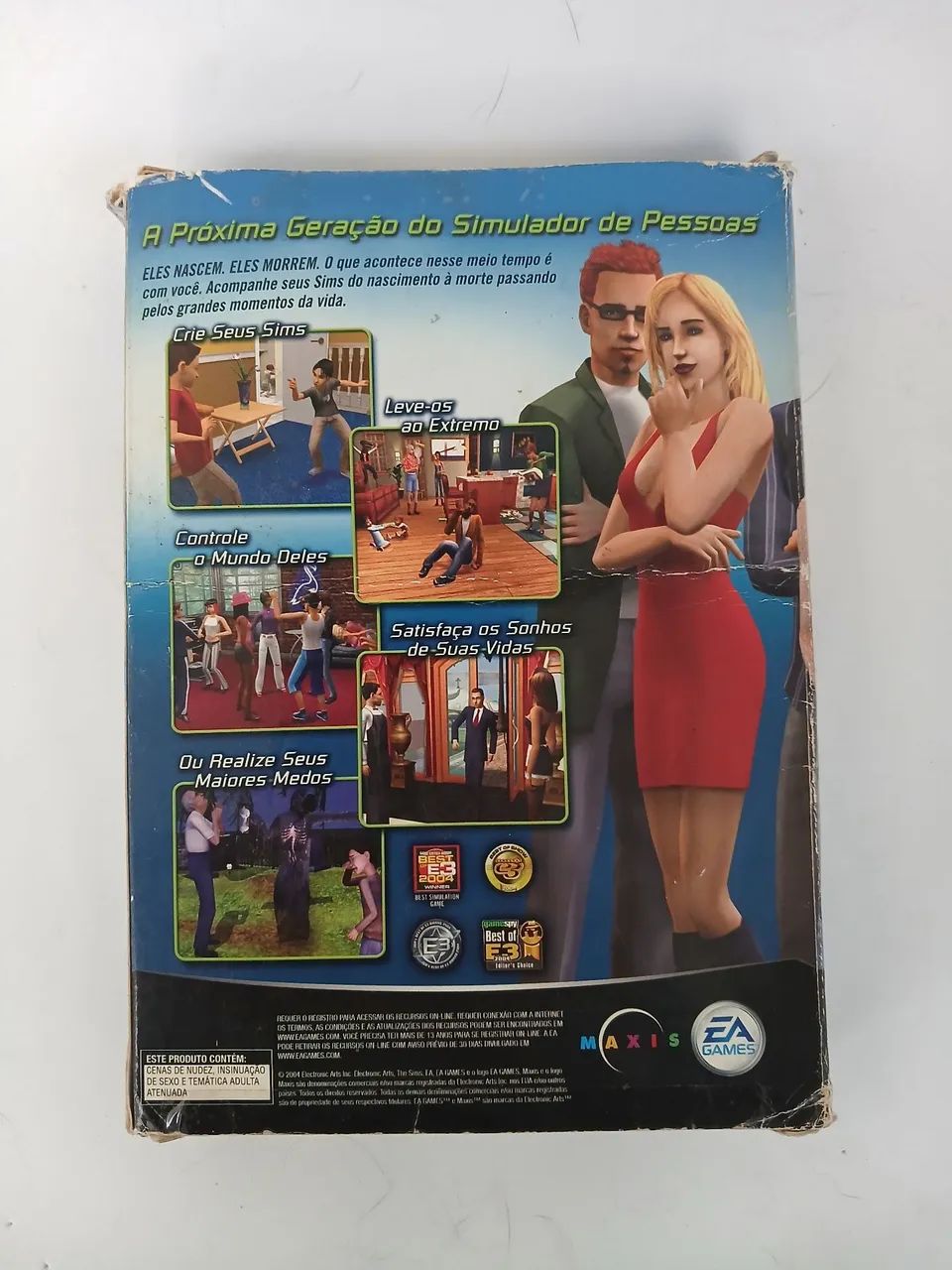 Big box para PC The Sims 2 com 4 Cds + manual - Foto 3