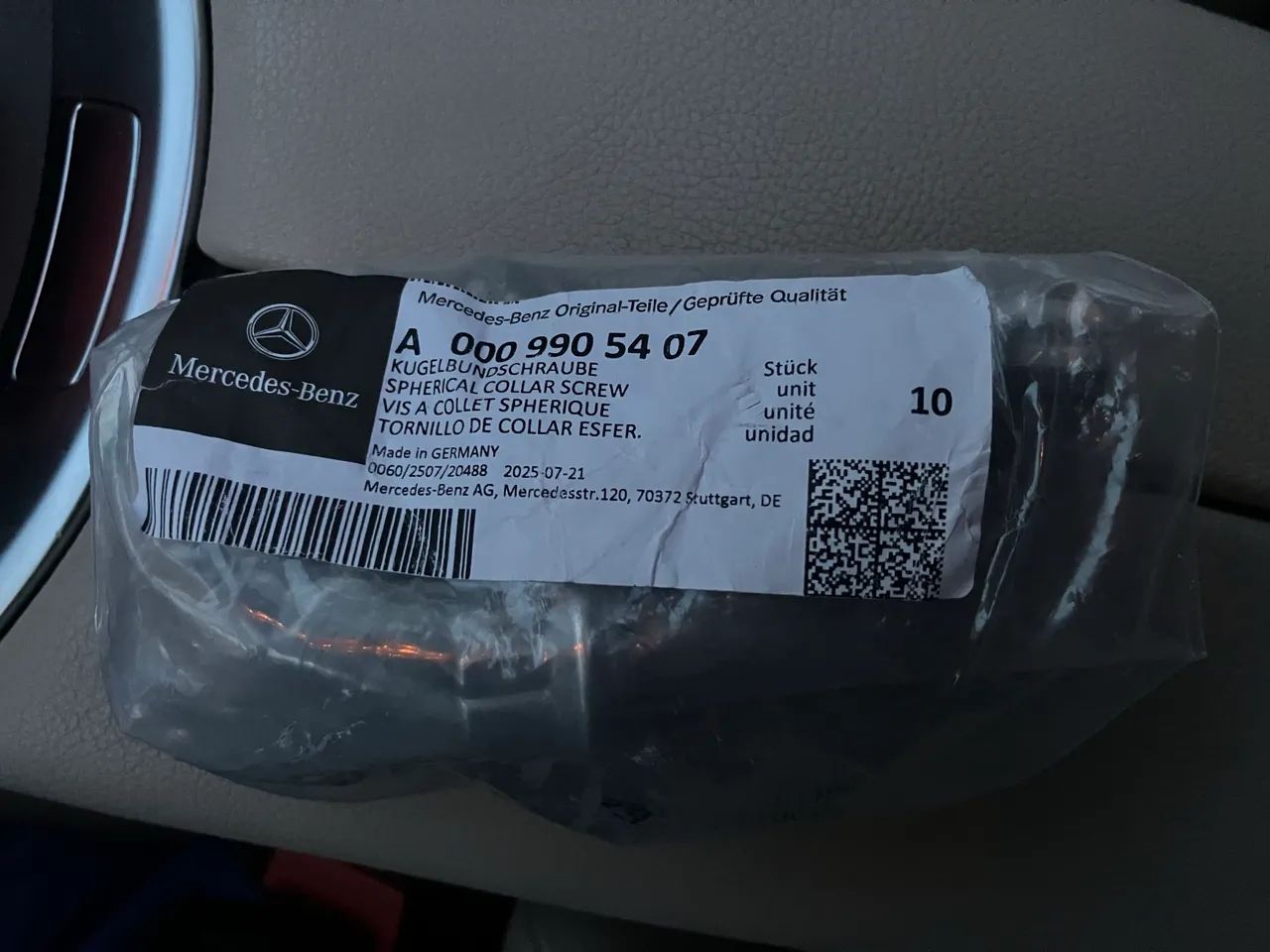 Porca De Roda Mercedes Benz 000 990 54 07 - Foto 4