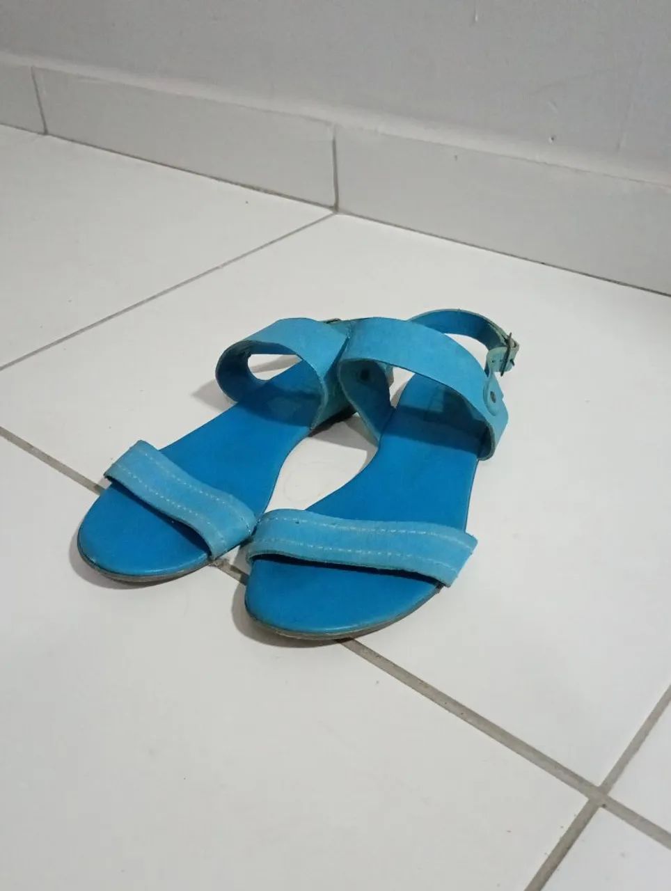 Rasteirinha zap azul tam. 35 - Foto 2