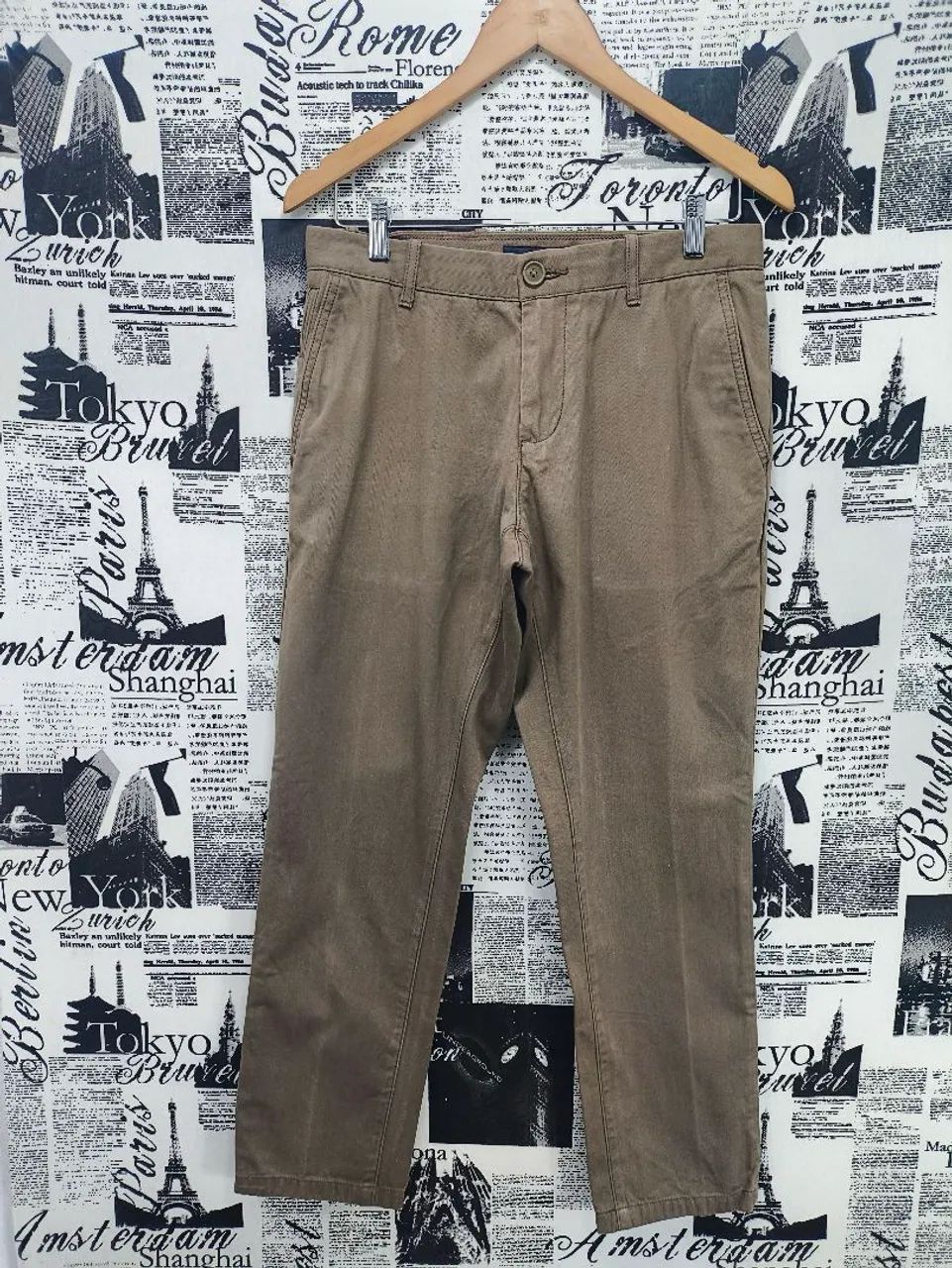 Calça Tommy Hilfiger Sarja Tam 40 Cód 4596 Usado/Original 