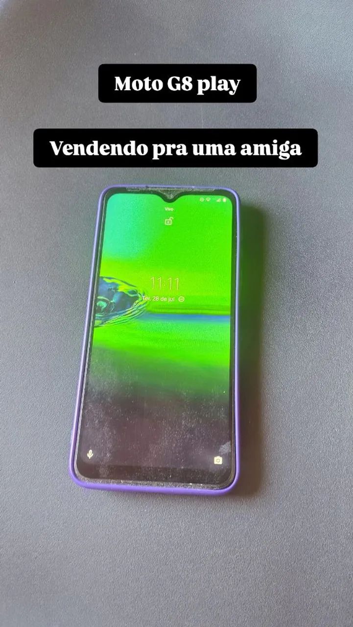 Celular moto G8 play
