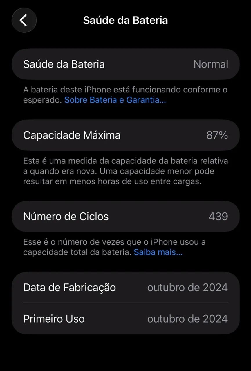 Vendo IPhone 16 pro Max 256 preto com case Apple Original  - Foto 2