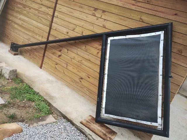Estrutura de ferro para lona de propaganda  - Foto 5