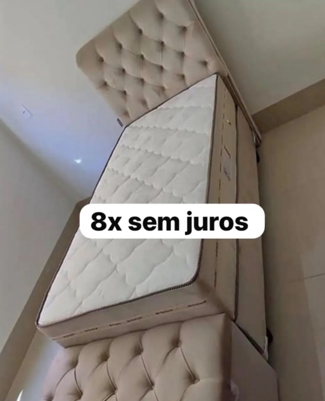 Cama solteiro nova 