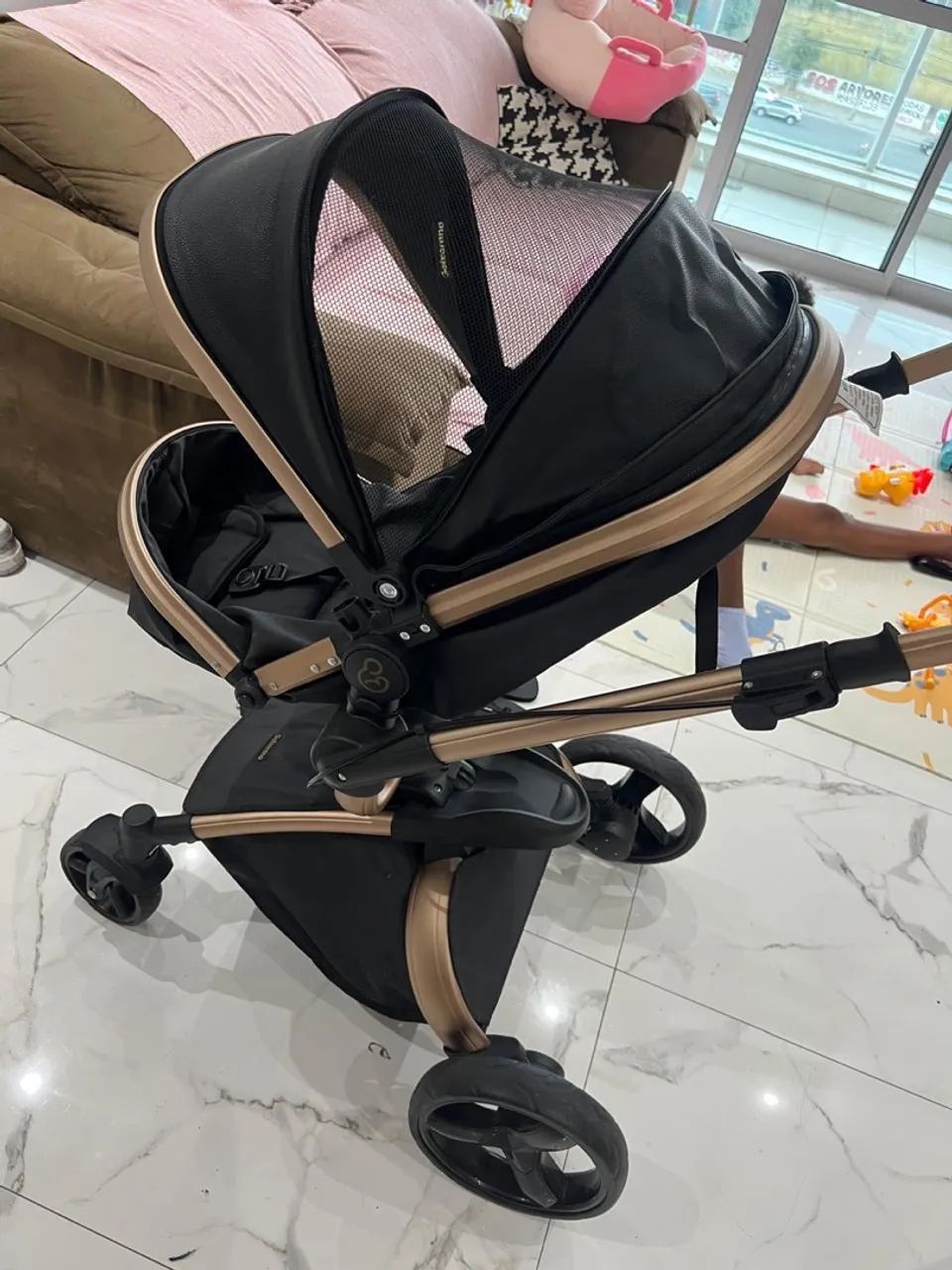 Carrinho de bebê Galzerano 