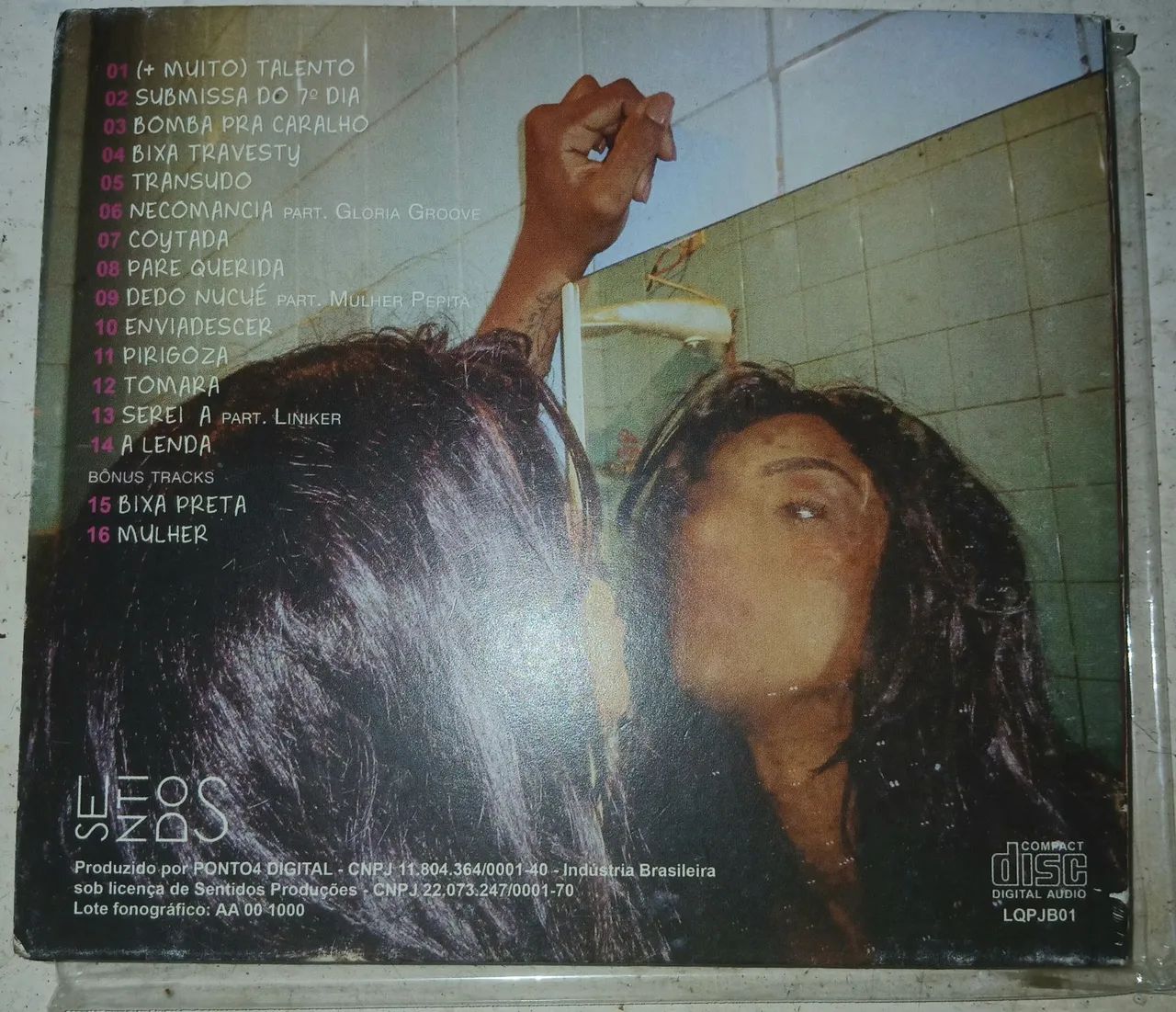 Cd Linn da Quebrada Pajubá  Raríssimo  - Foto 2