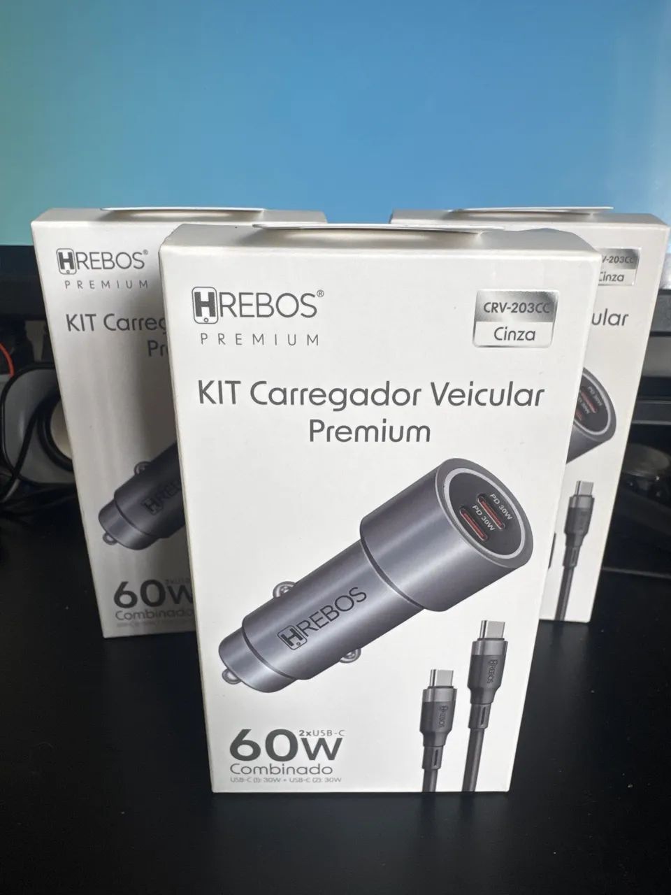 Carregador Veicular Turbo Premium 