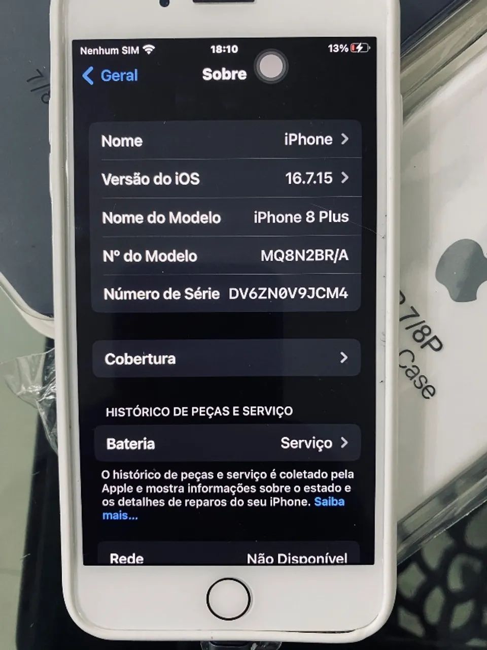 iPhone 8 plus 64gb - 71% bateria - Foto 3
