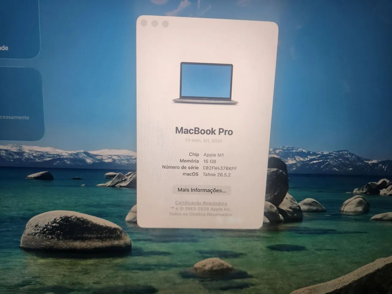 MacBook Pro M1 16GB 1TB SSD 13? 2020 - Notebooks - Jardim São