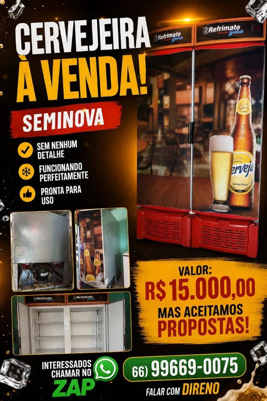 Vende Cervejeira Refrimate