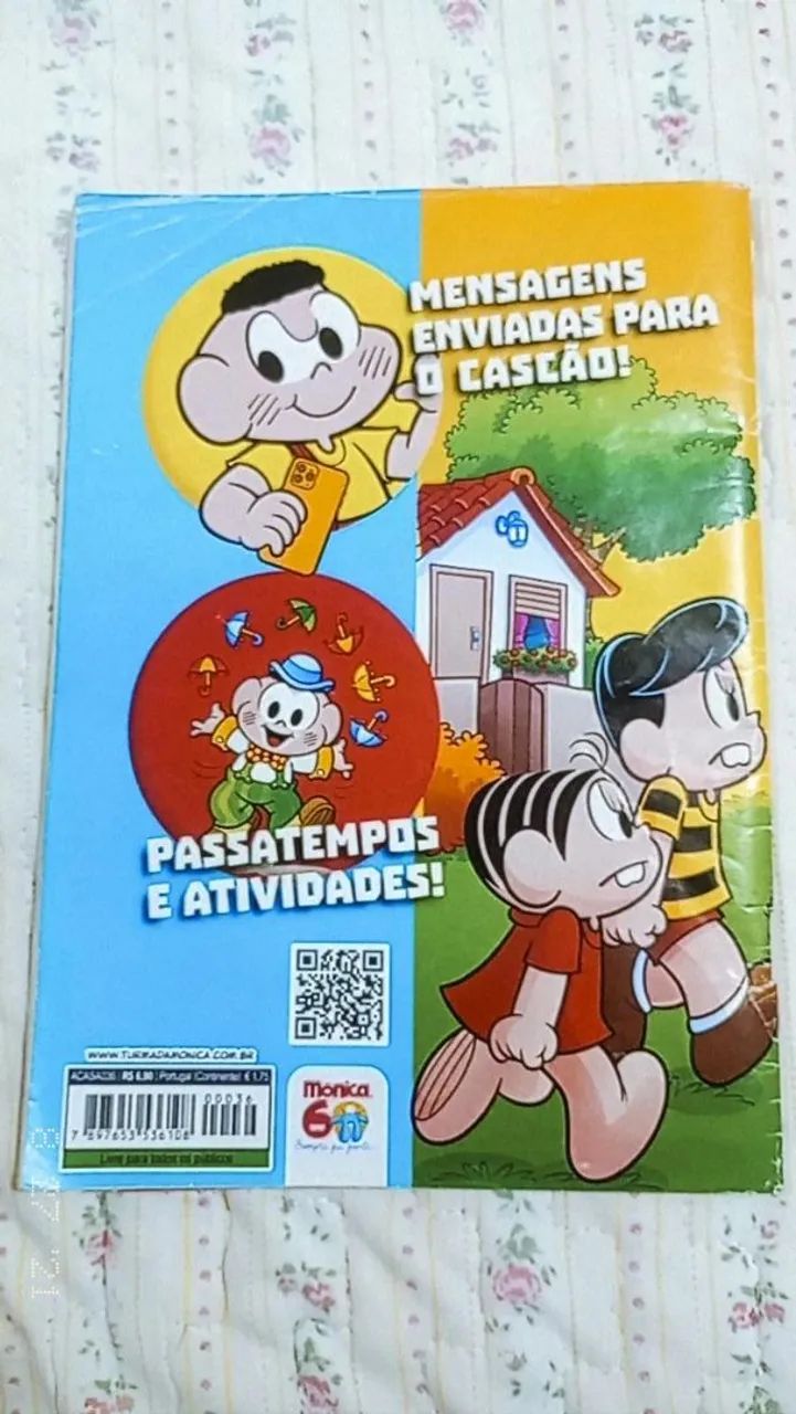 GIBI "Cascão em: Pastel com Fofoca" de: Maurício de Sousa - Foto 2