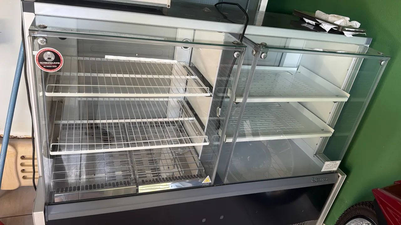 Vendo balcão quente e frio