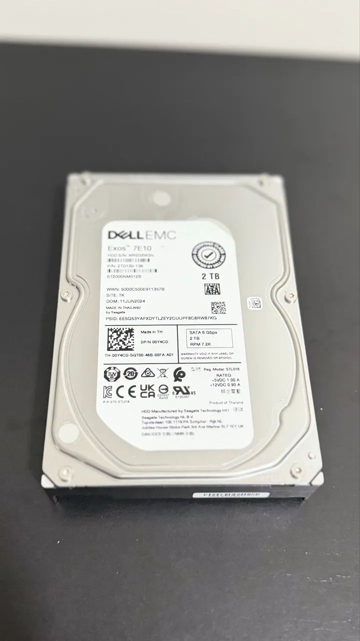 HD Dell Enterprise 2TB Exos - Foto 3