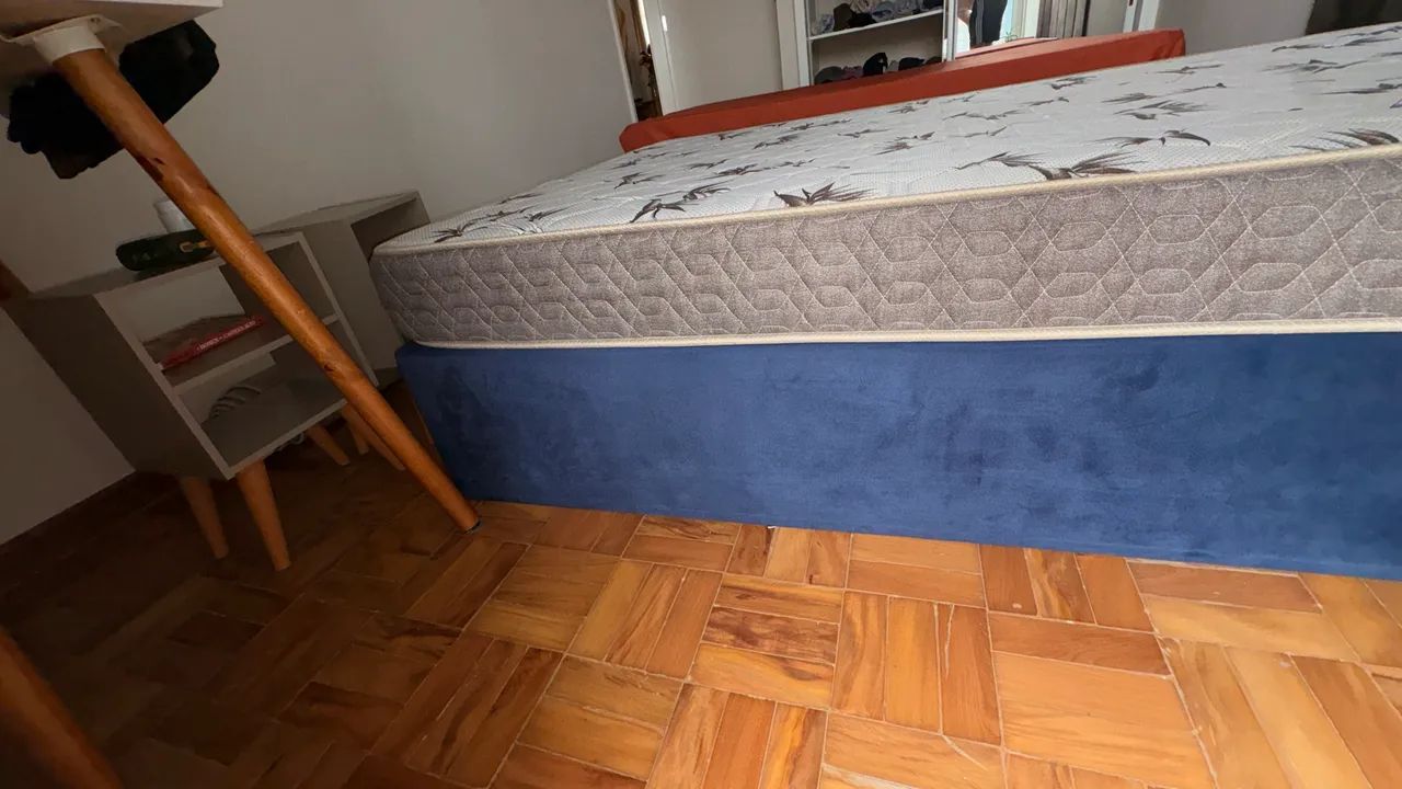 Cama box com colchão de viúva - Foto 3