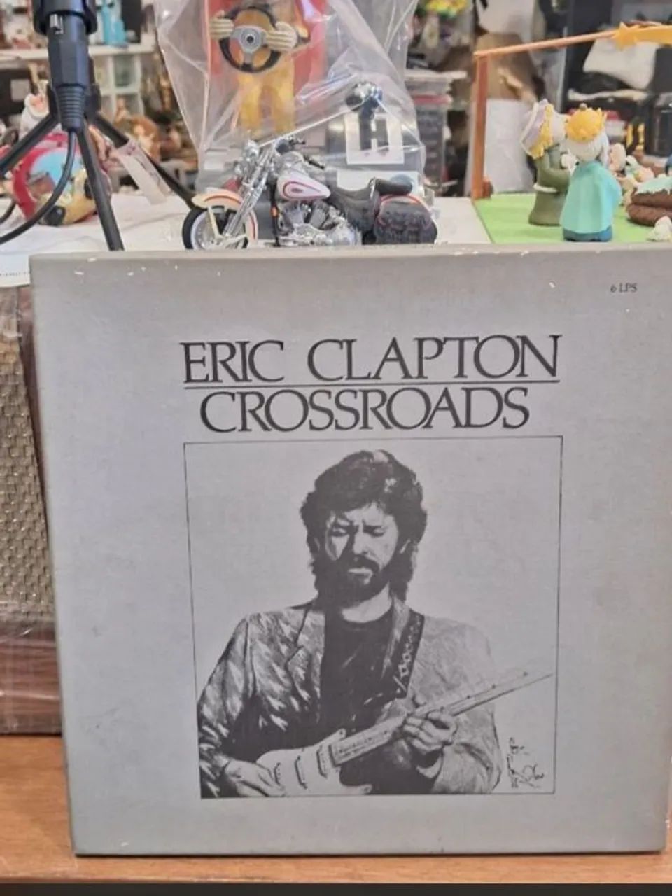 LP VINIL lp eric clapton crossroads, caixa com 6 Lps perfeito