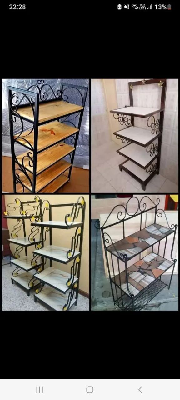 Móveis e prateleiras em metalon  - Foto 6