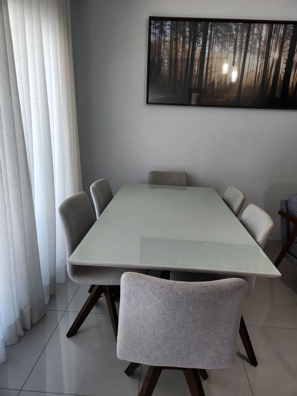 Mesa de jantar 6 cadeiras - Foto 2