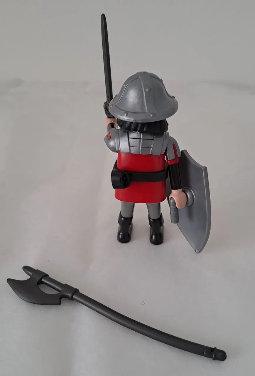 * MT Playmobil 5166 Medieval Falcão + Rei Leão - Foto 5