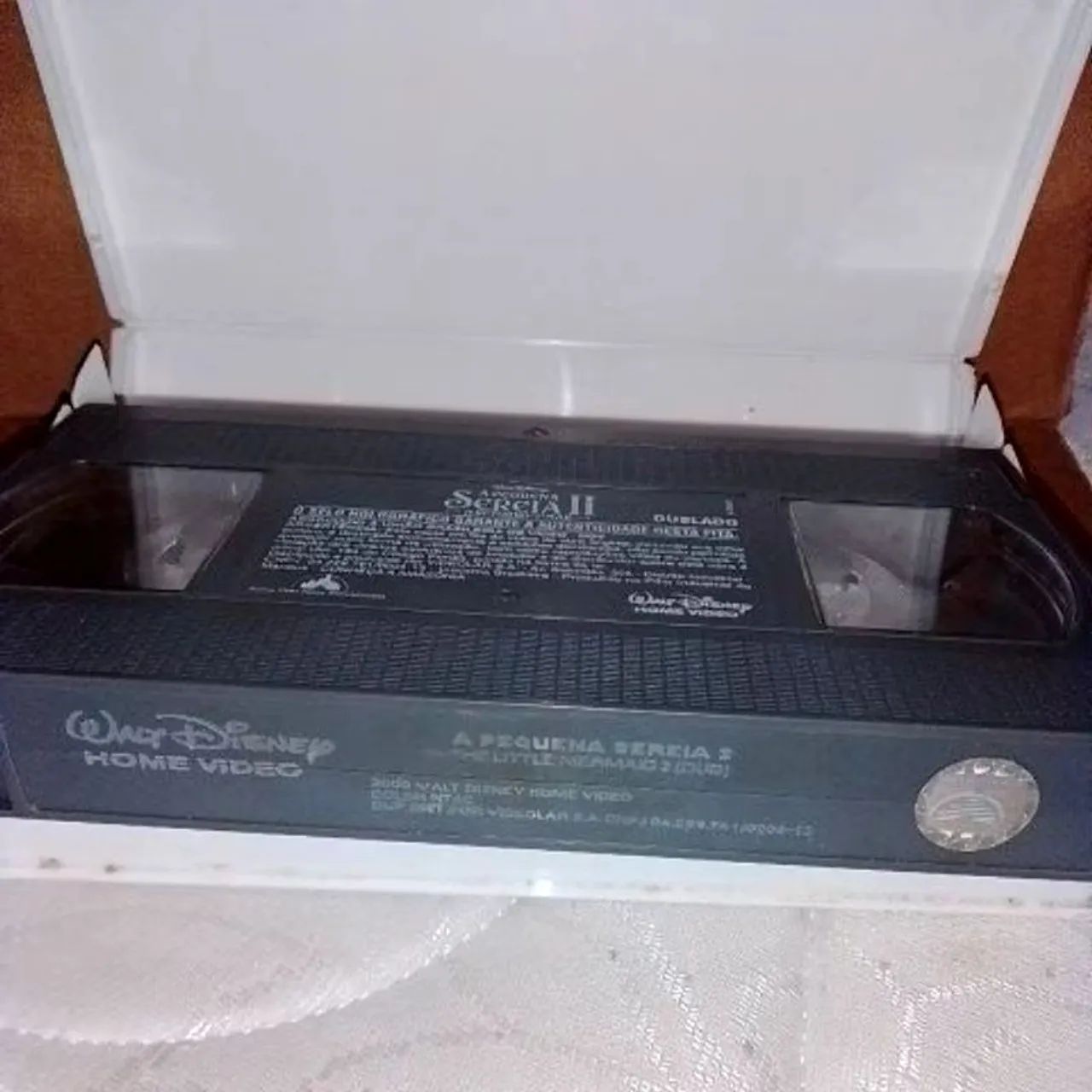 VHS a pequena sereia 2 dublado  - Foto 4
