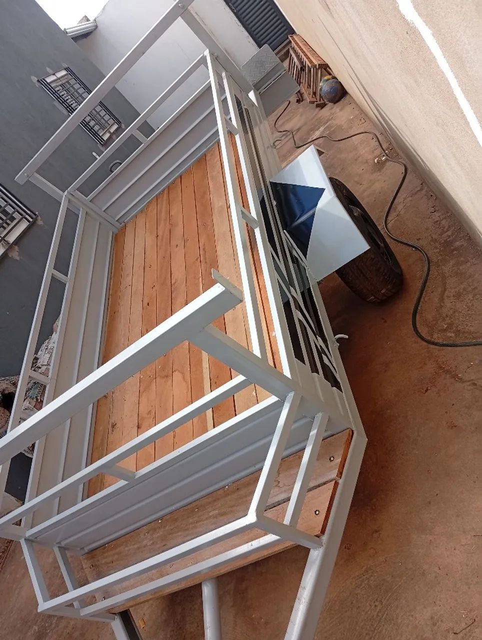 Vendo carretinha nova de fabricação própria  - Foto 2