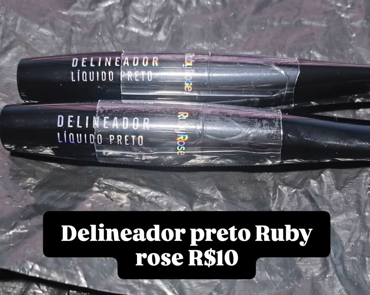 Delineador preto Ruby rose 