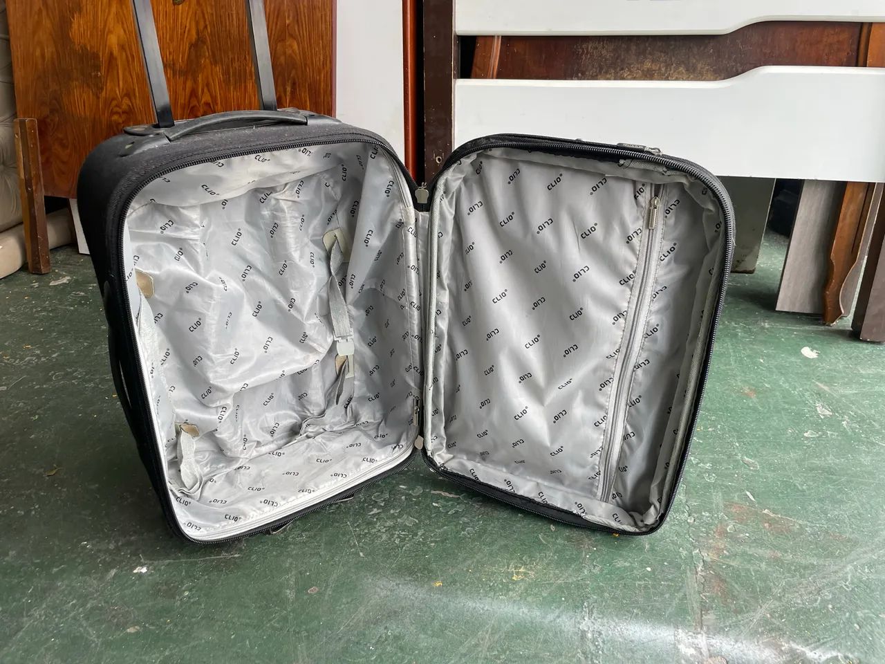 Mala de Viagem Preta Clio  - Foto 3