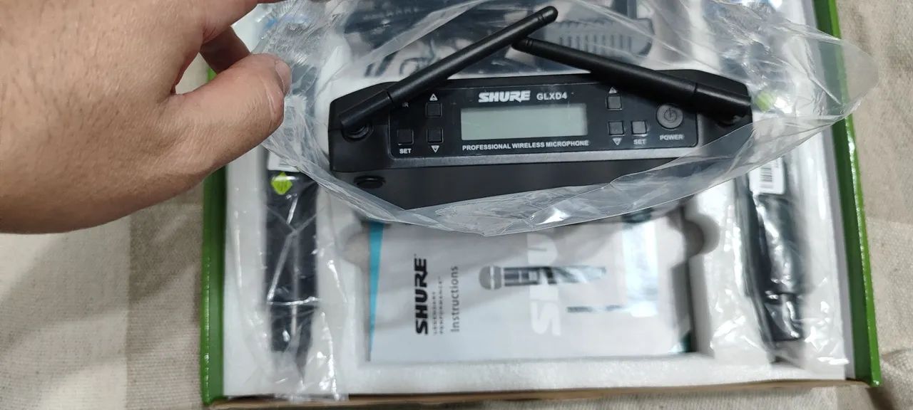 Shure GLXD4/BETA58A Microfone Sem Fio UHF Profissional. - Foto 2