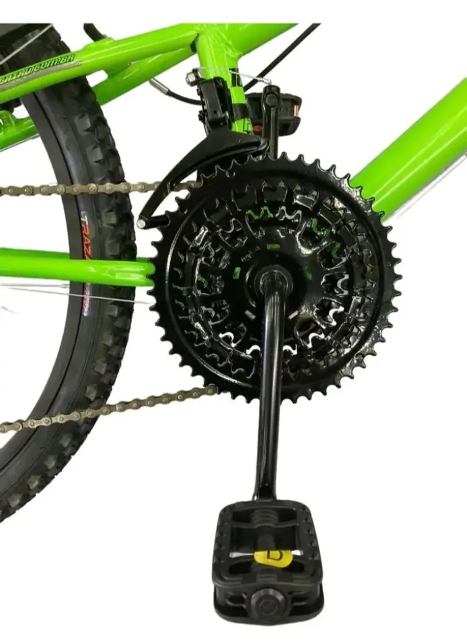 Bicicleta Verde Neon - Foto 3