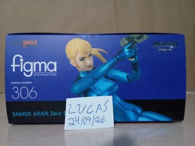 Figma Samus Metroid Zero suit original lacrada - Foto 4