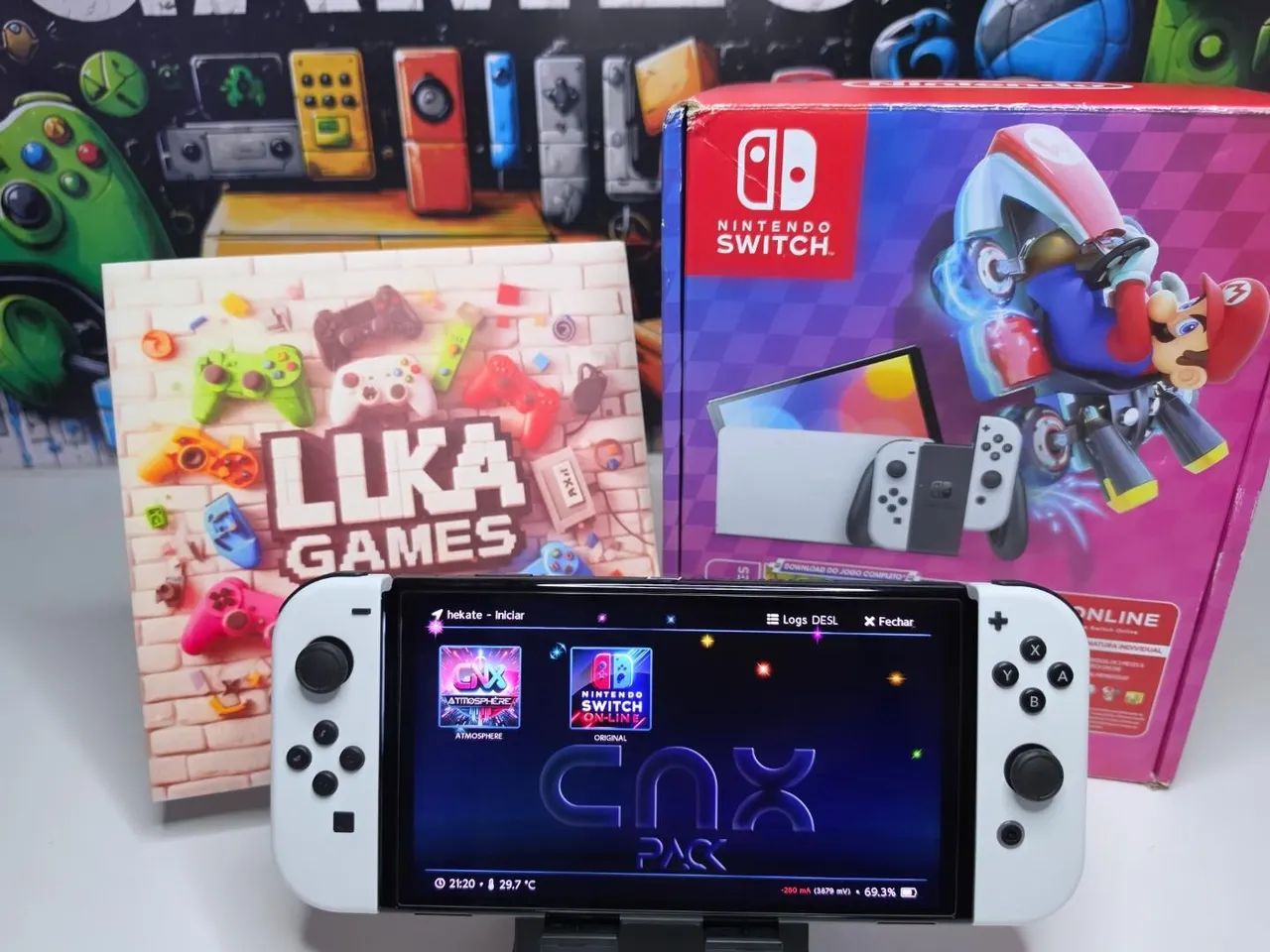 Nintendo Switch Oled Desbloqueado 