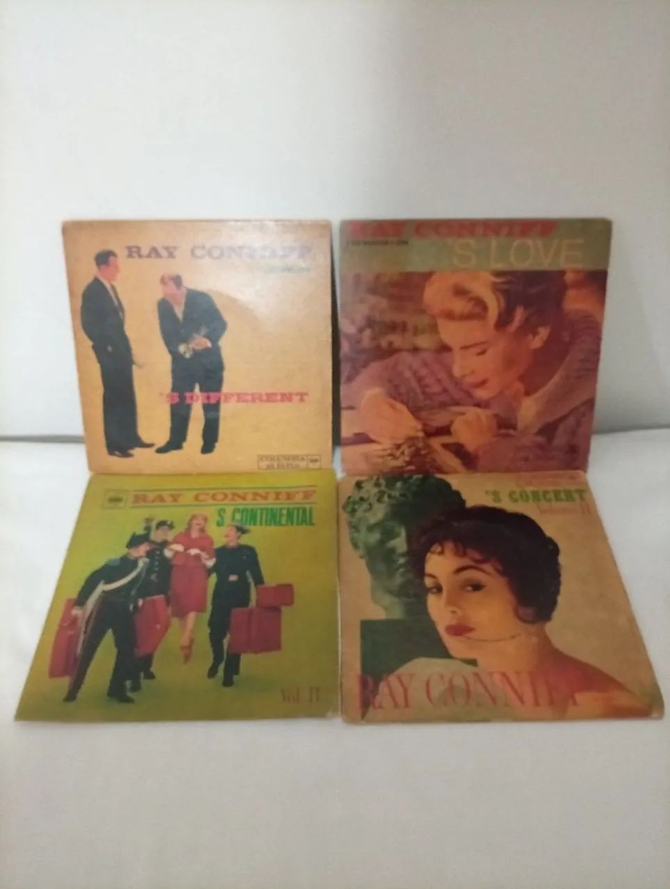 4 Compacto Vinil do Ray Conniff 