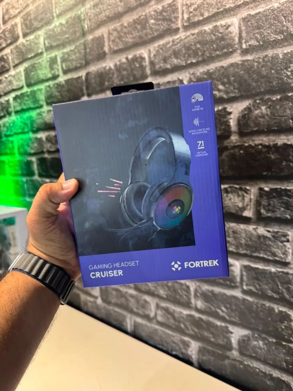 HEADSET GAMER FORTREK CRUISER USB 7.1 VSS