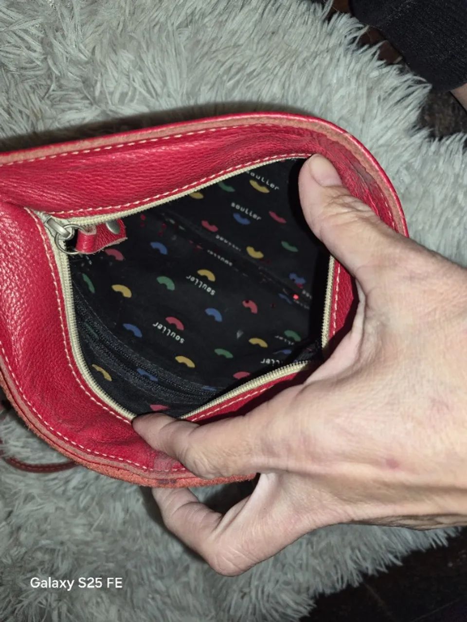 bolsa vermelha pequena - Foto 2