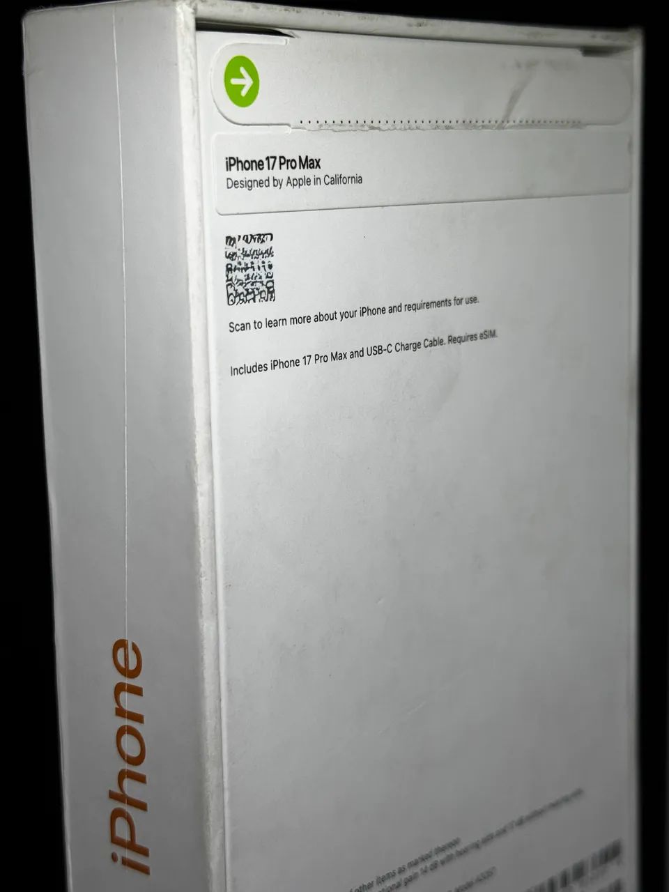 iPhone 17 Pro Max 256GB Laranja LACRADO - Foto 2