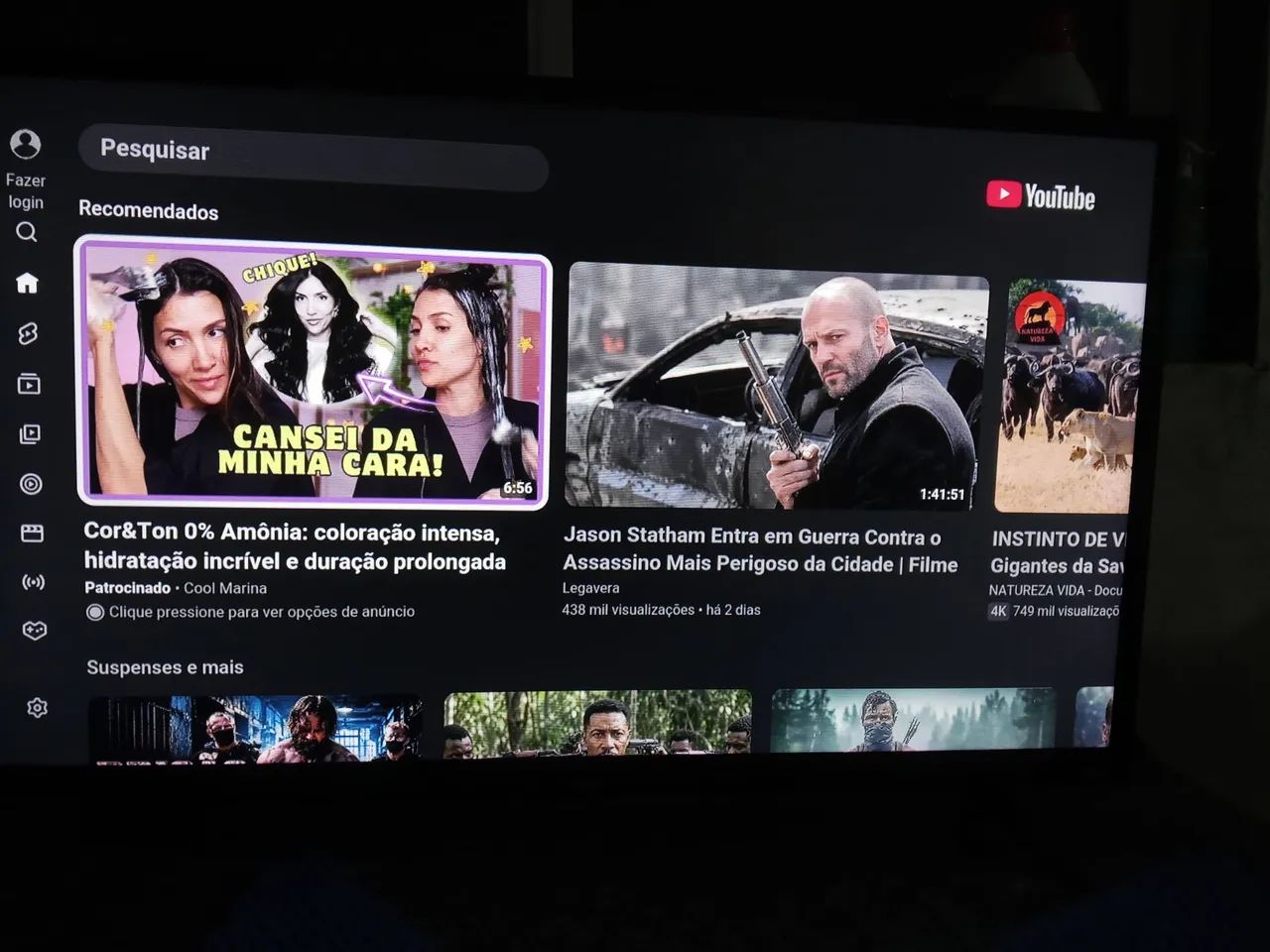 TV 32 polegadas smart roku  - Foto 5