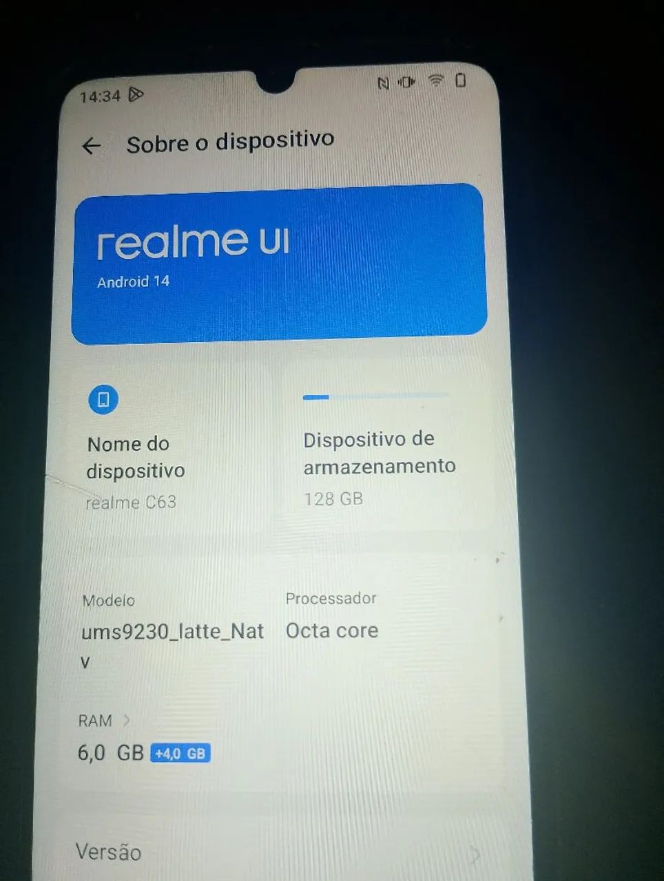 Celular realmi C63 128gb - Foto 3