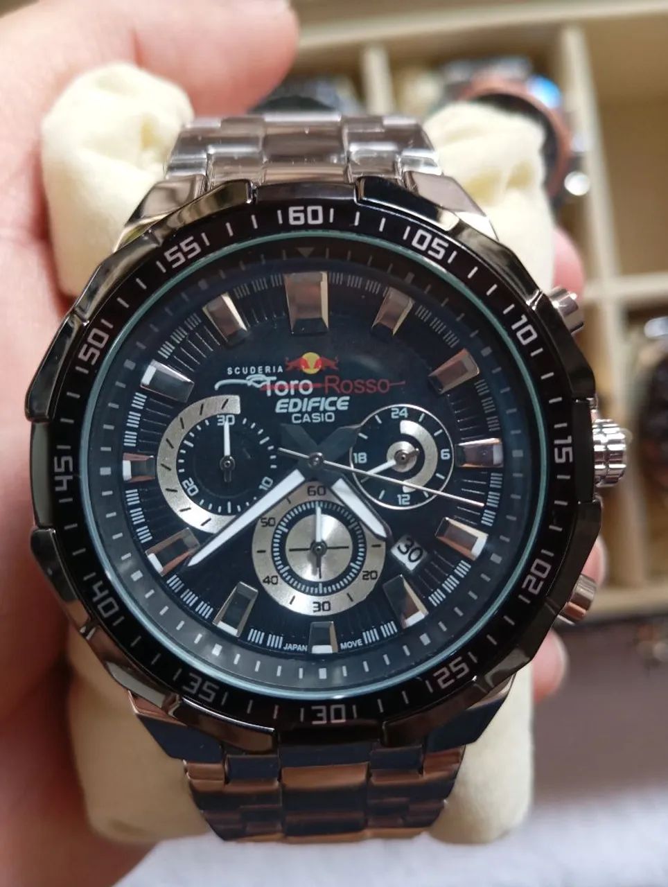 Relógio Casio edifício 1 linha, todos os ponteiros funcional promoção só esse mês  - Foto 4