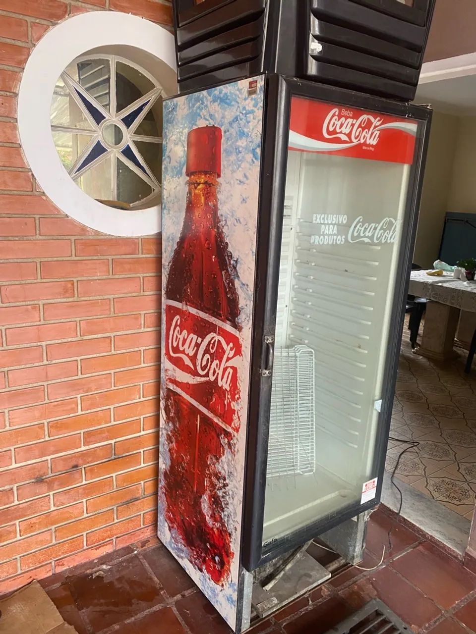 Geladeira da coca 