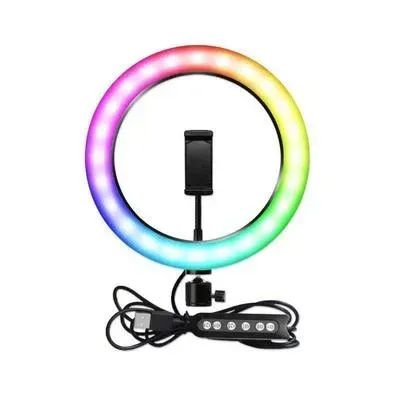 Ring Light RGB 10 Polegadas completa *NOVA* - Foto 2