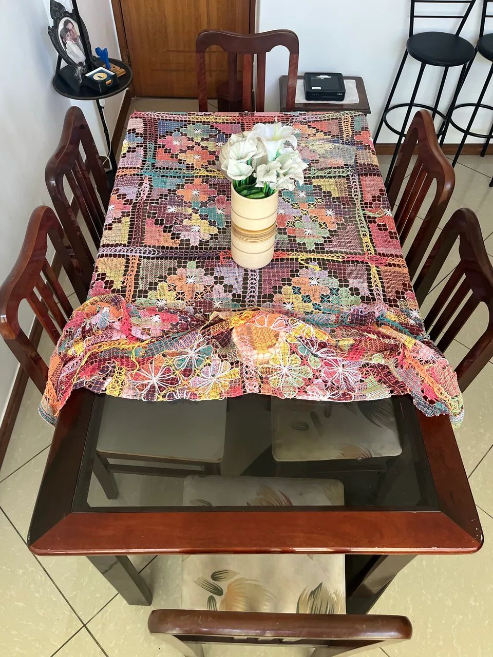 Mesa de jantar com 6 cadeiras - Foto 4