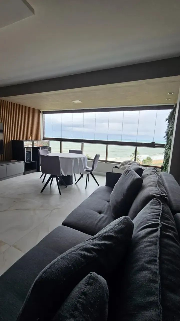 Alugo Apto com 141 m² a beira mar com 3 suítes Mobiliado no Evolution