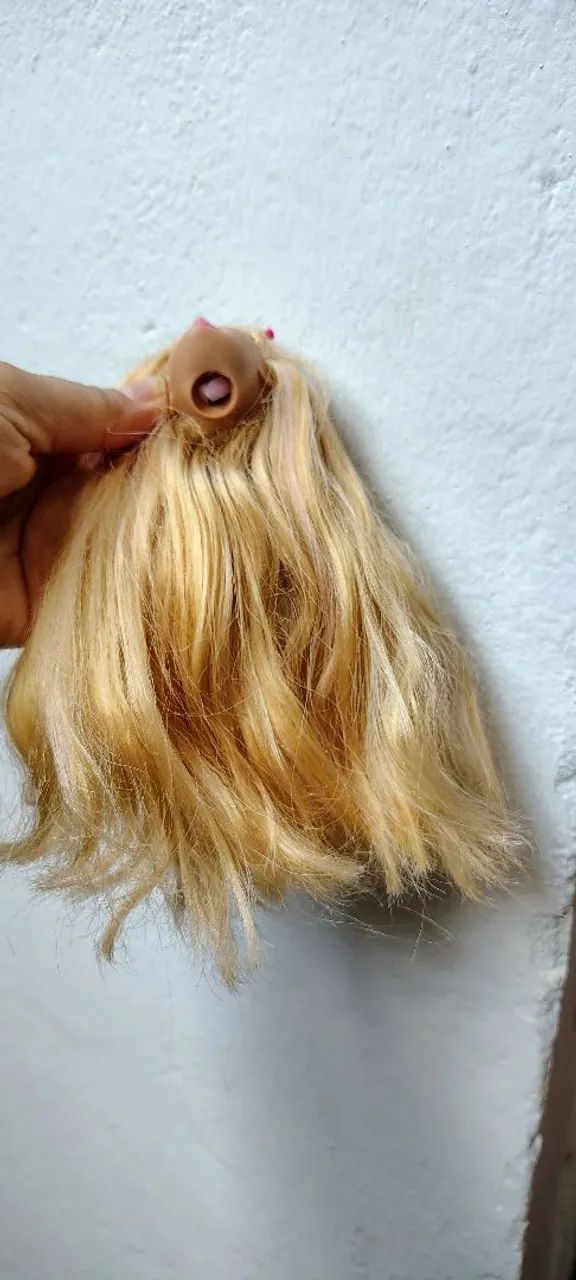 Boneca Barbie somente a cabeça  - Foto 3