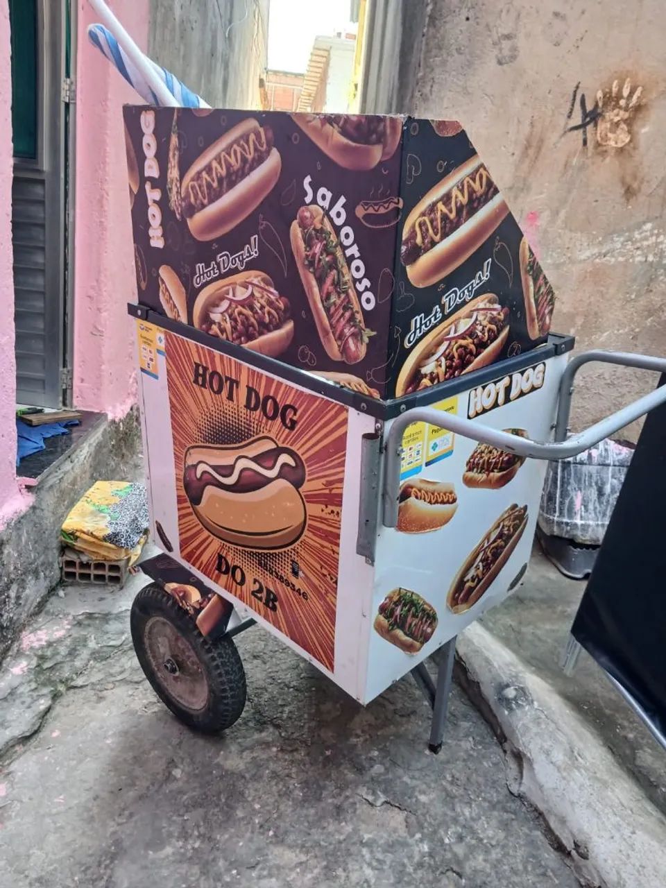 Carrinho que hot dog 
