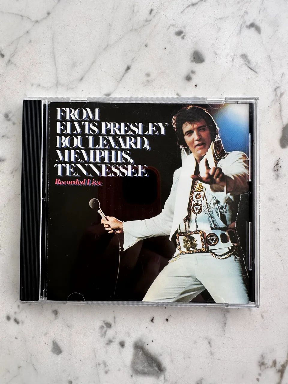 CD From Elvis Presley Boulevard, Memphis, Tennessee - Recorded Live