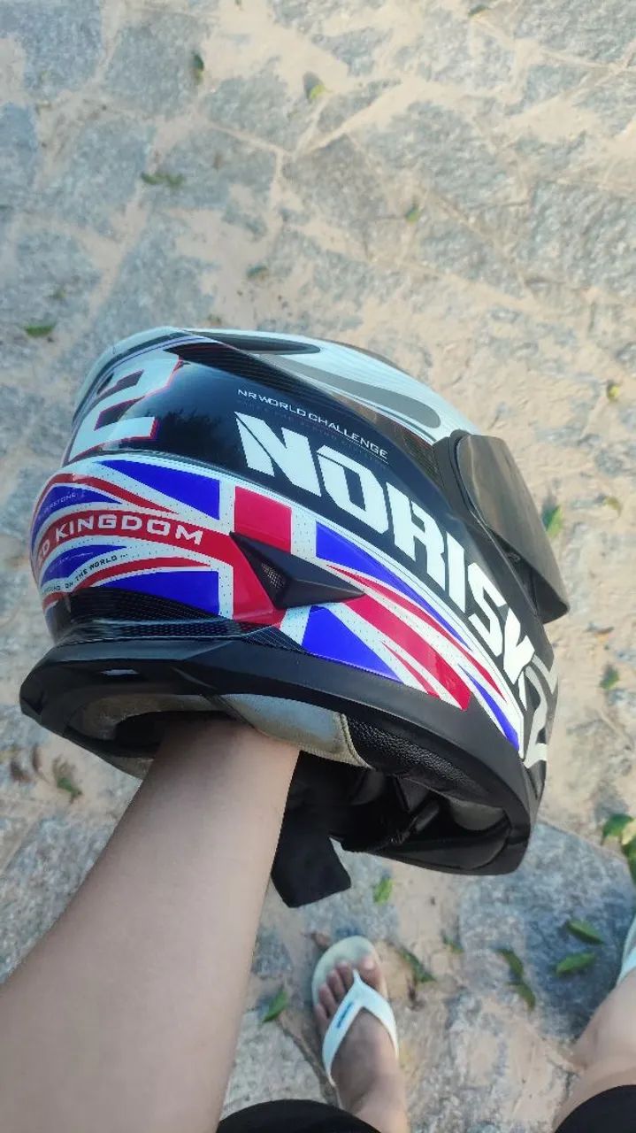 CAPACETE NORISK DA BANDEIRA  - Foto 3