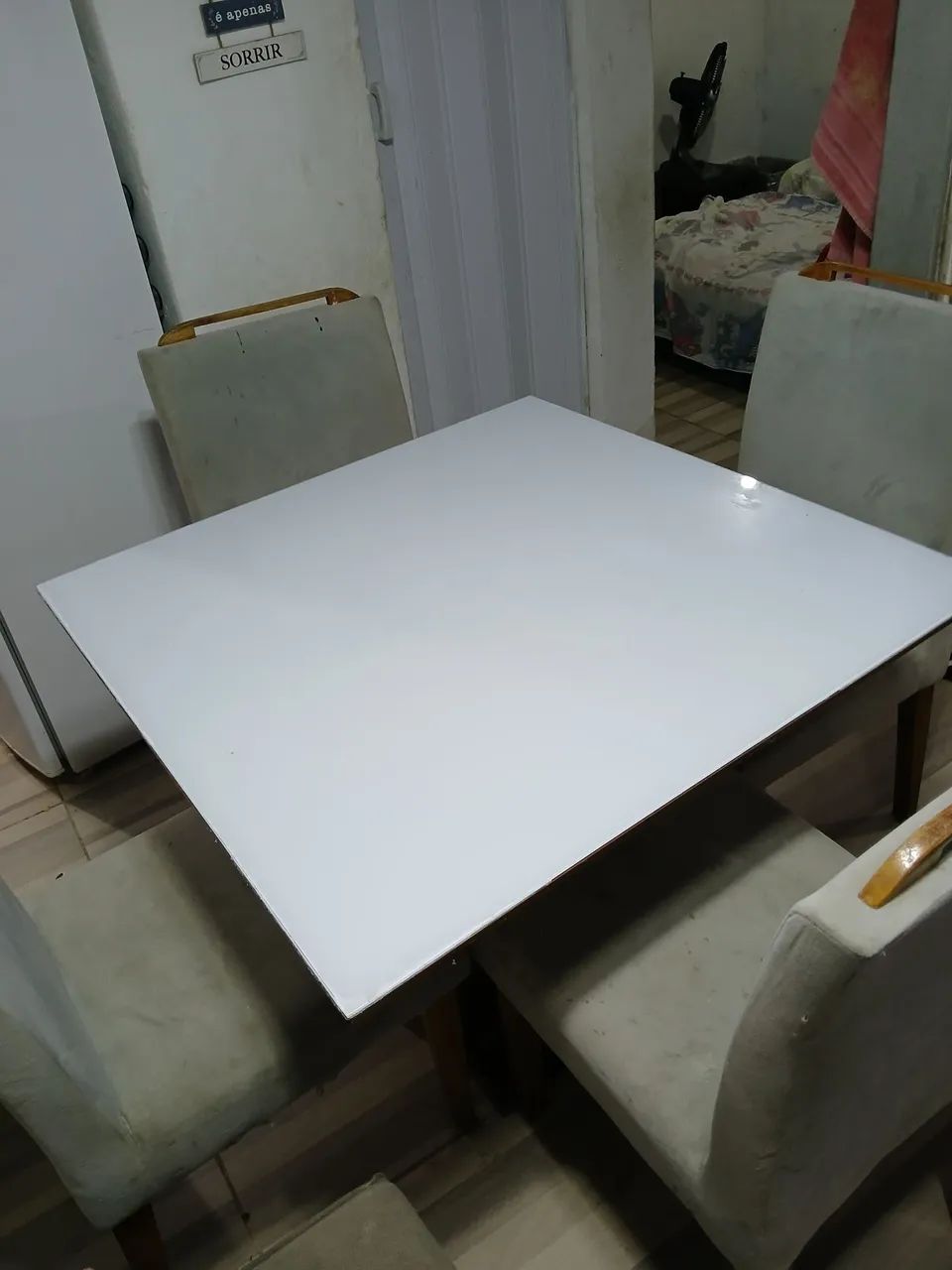 Mesa De Jantar 4 Cadeiras 64962145764355121