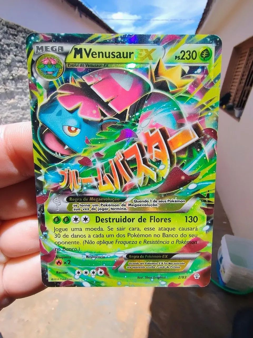 Mega Venusaur EX Original - XY
