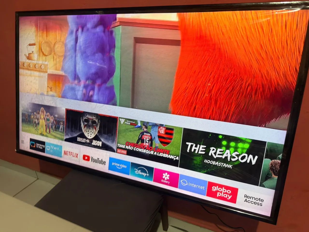 Smart TV Samsung 55 polegadas 4K comando de voz Bluetooth ainda no plástico - Foto 6