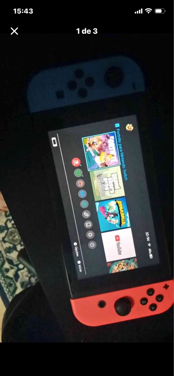 nintendo switch pra troca!